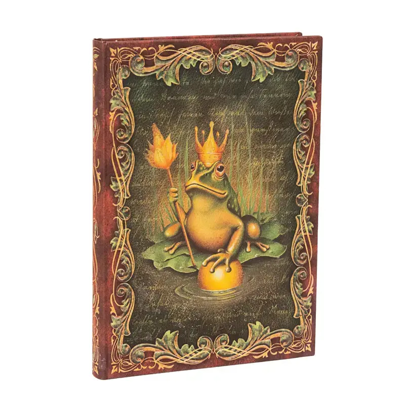 photo PAPERBLANKS Carnet Midi PB9785-3 Le Roi Grenouille blanco 144 p