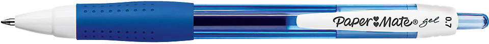 photo PAPERMATE Stylo Gel 0.7mm S0903220 bleu