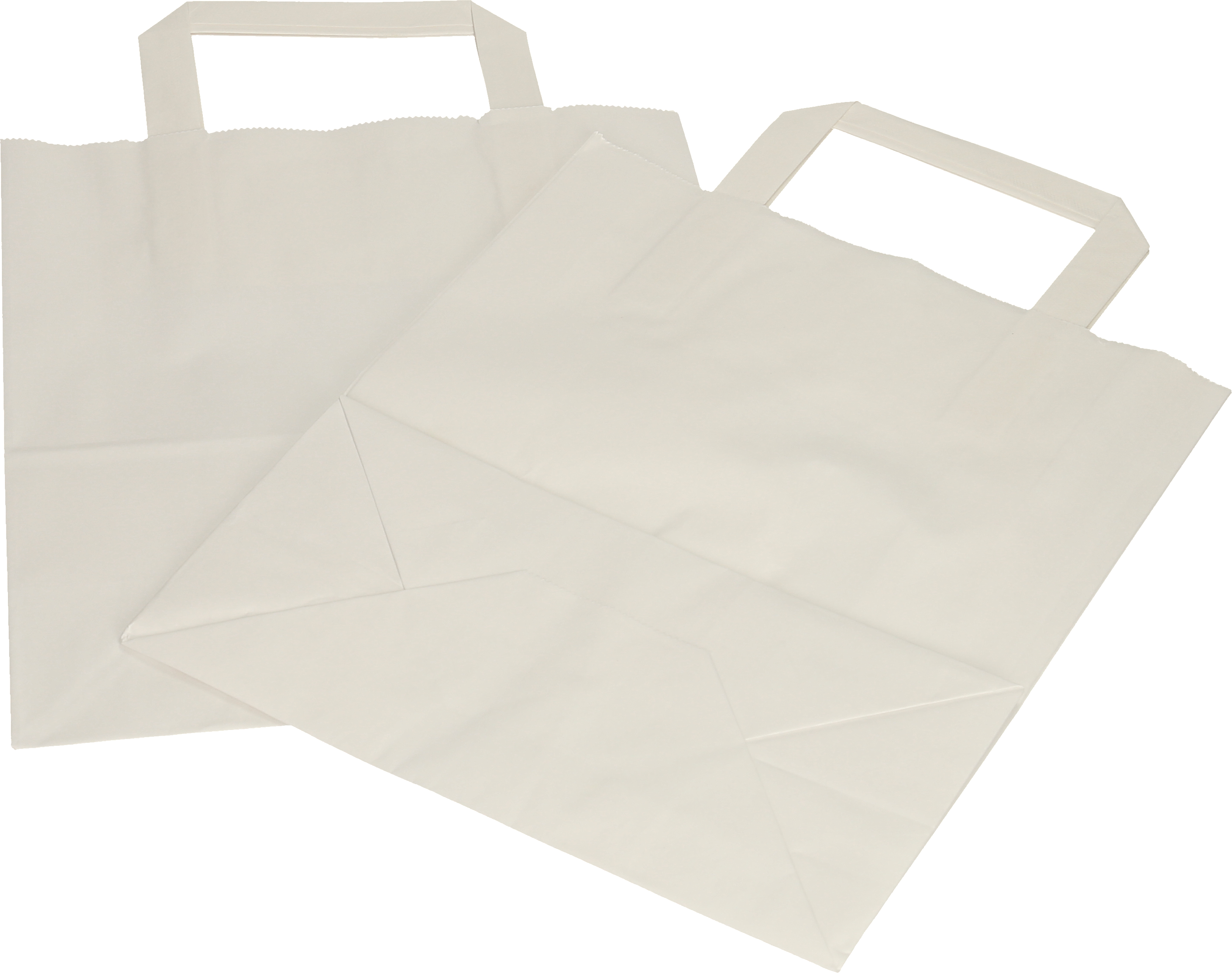 photo PAPSTAR Sac en papier 28x22x10cm PAP86454 blanc 50 pièces