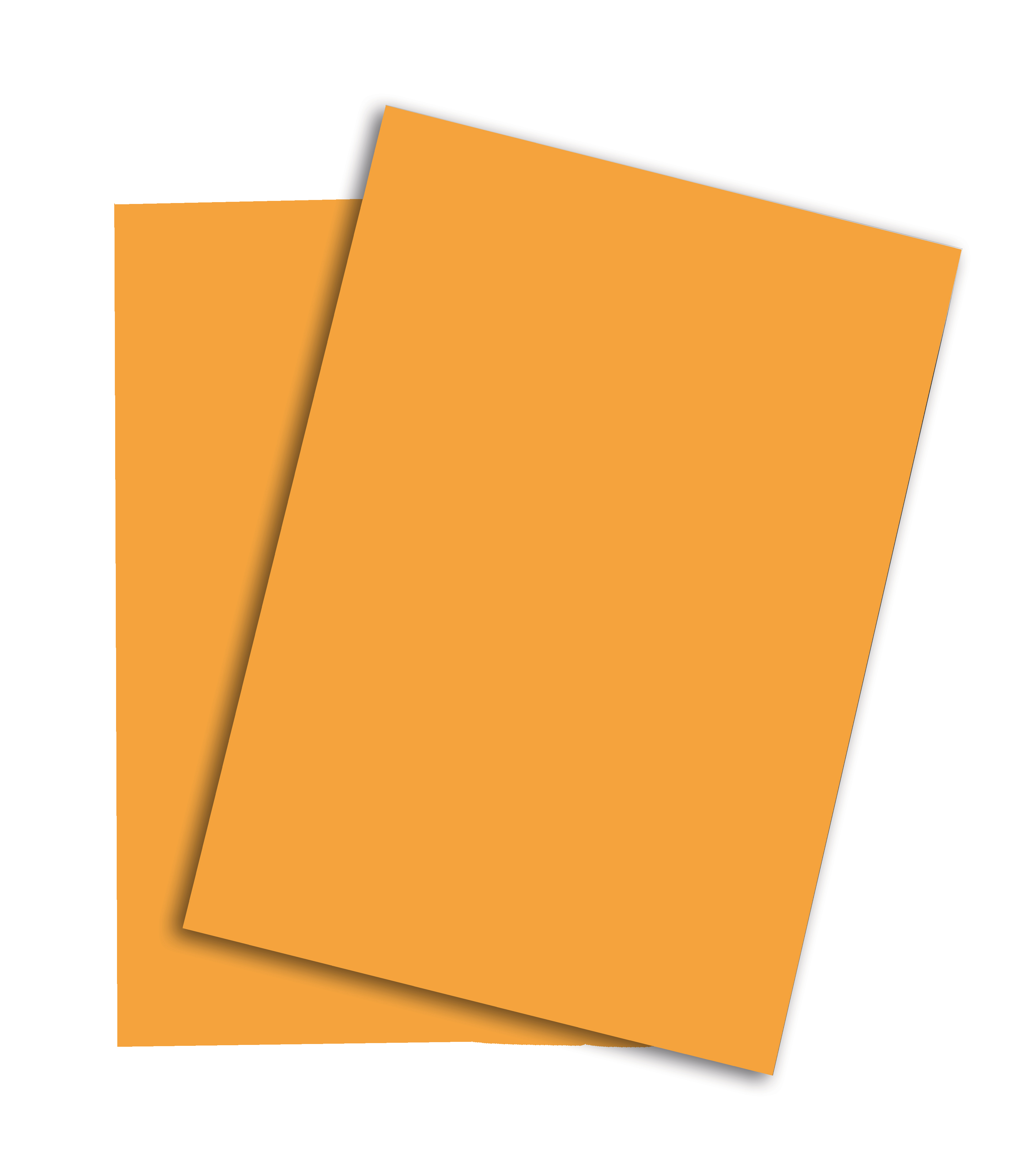 PAPYRUS Rainbow Paper FSC A4 88042410 80g, orange 500 feuilles