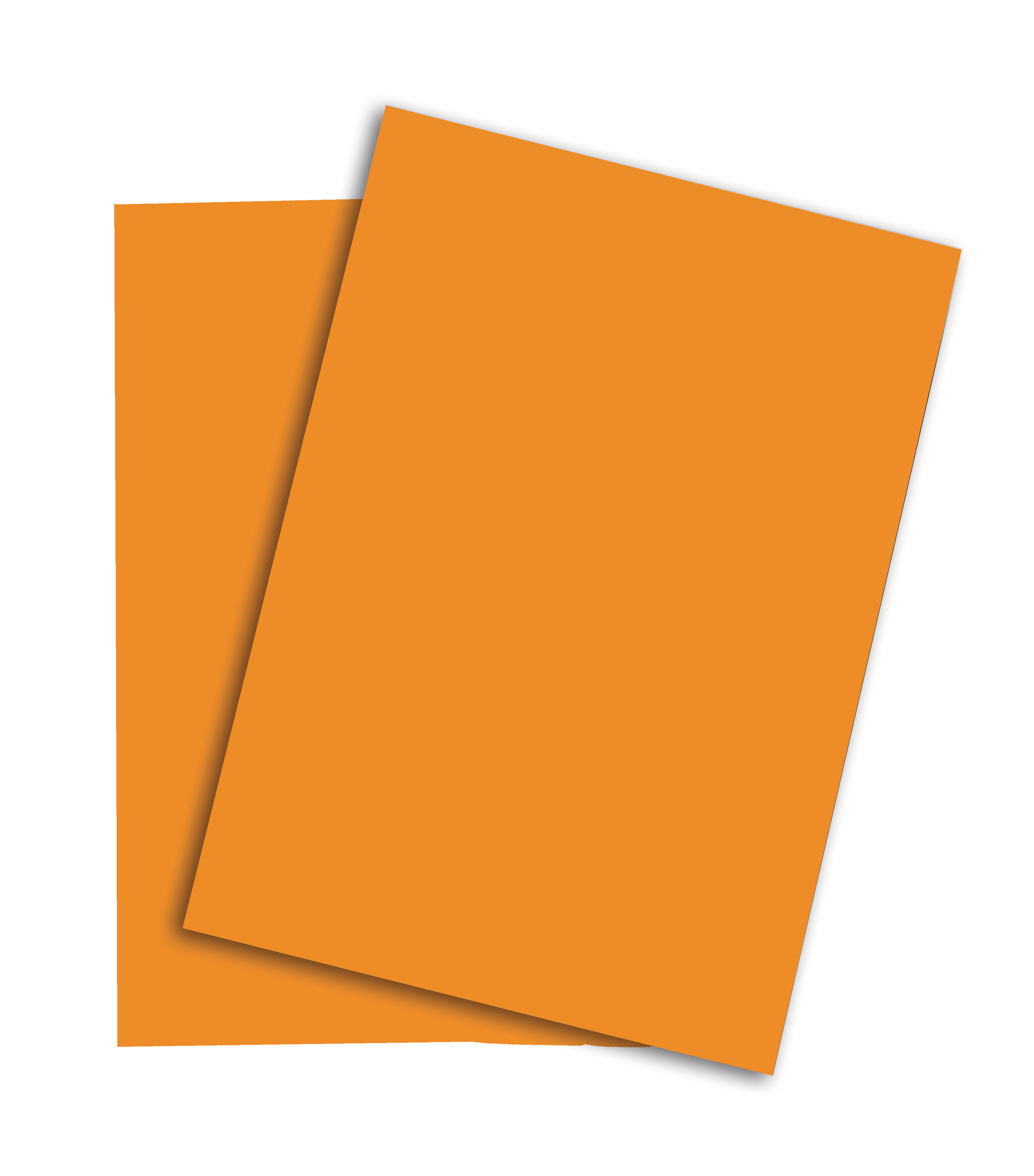 PAPYRUS Rainbow Paper FSC A4 88043184 80g, neon-orange 100 feuilles