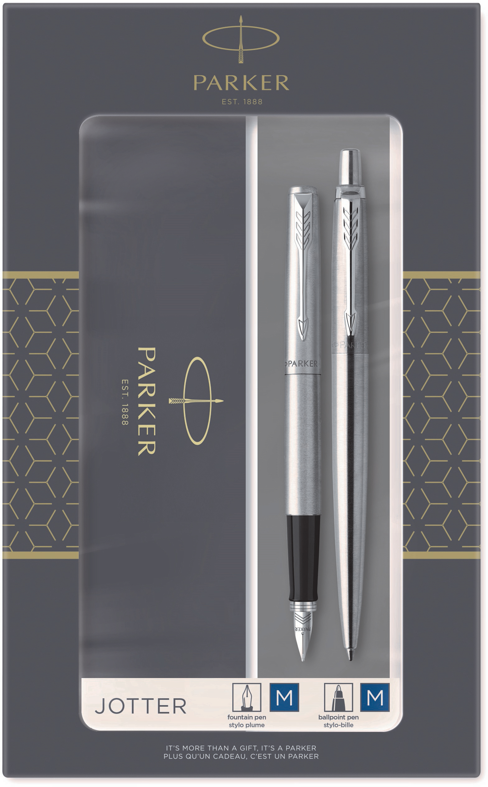 PARKER Gift Set 2093258 JOTTER stainless C.C.