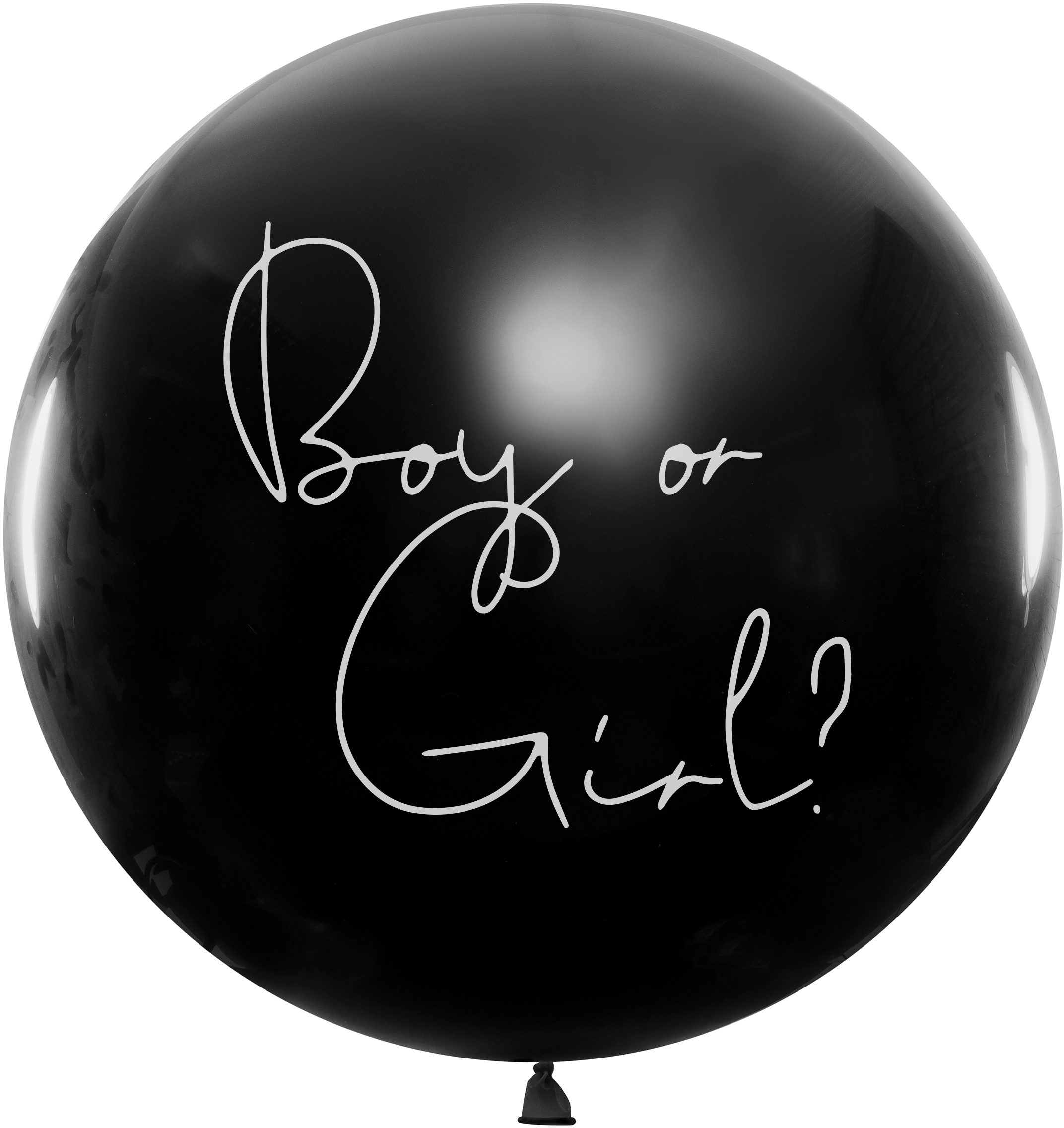 photo PARTYDECO Ballon 100cm BG36-2-D Gender Reveal-Girl