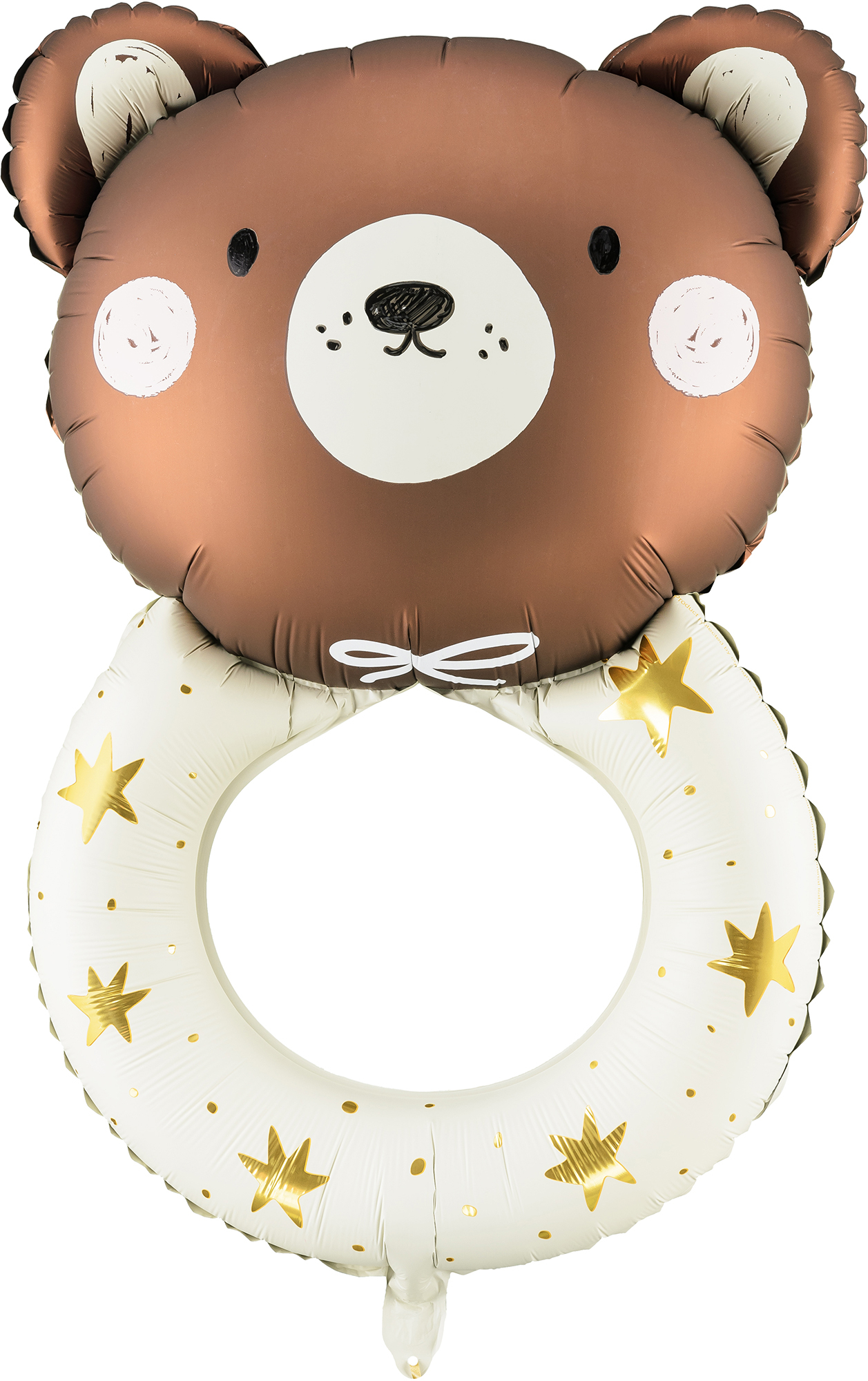 photo PARTYDECO Ballon en plastique 67cm FB191 Ours en peluche hochet