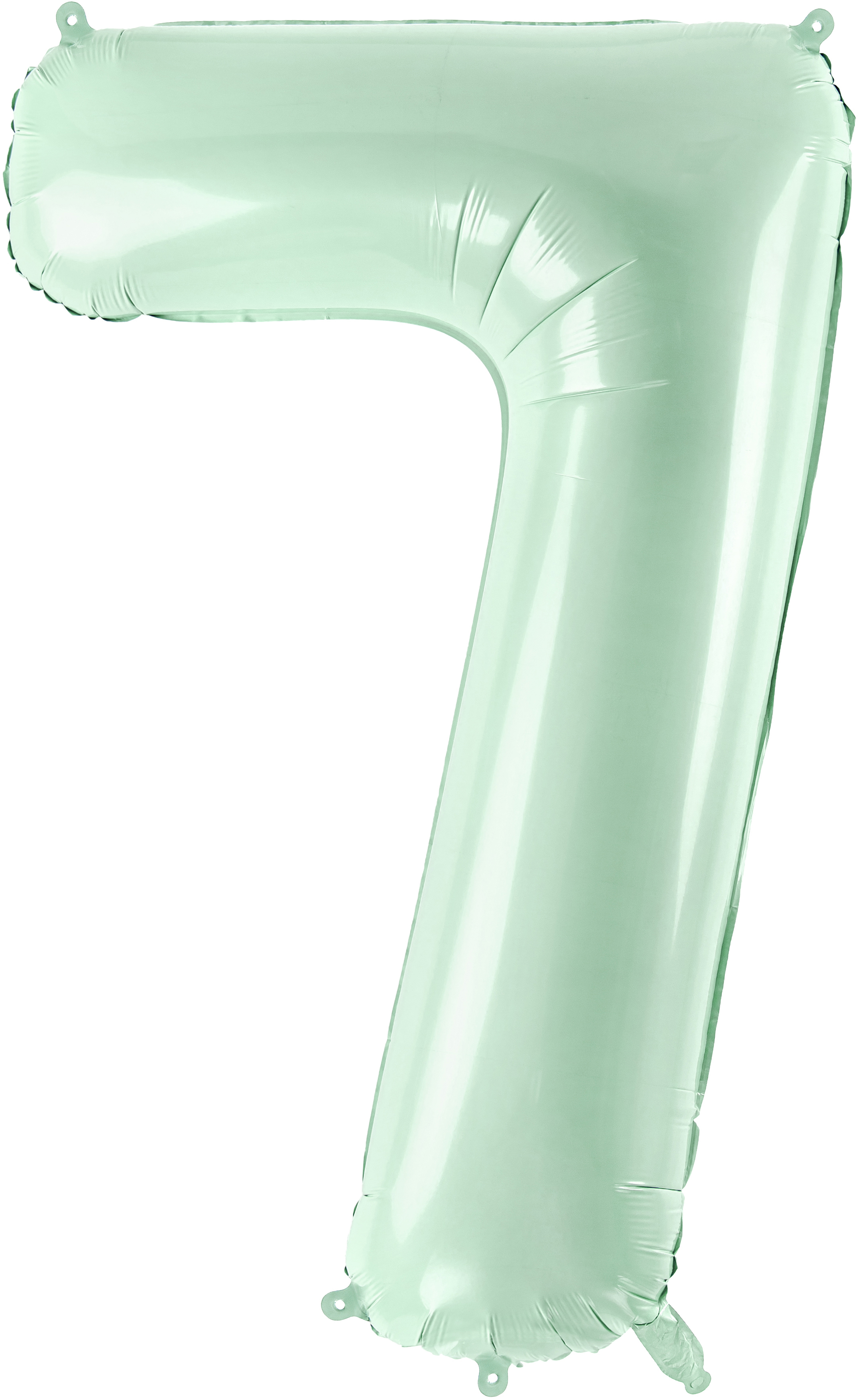 photo PARTYDECO Ballon en plastique no. 7 72cm FB230G-7-012 vert clair