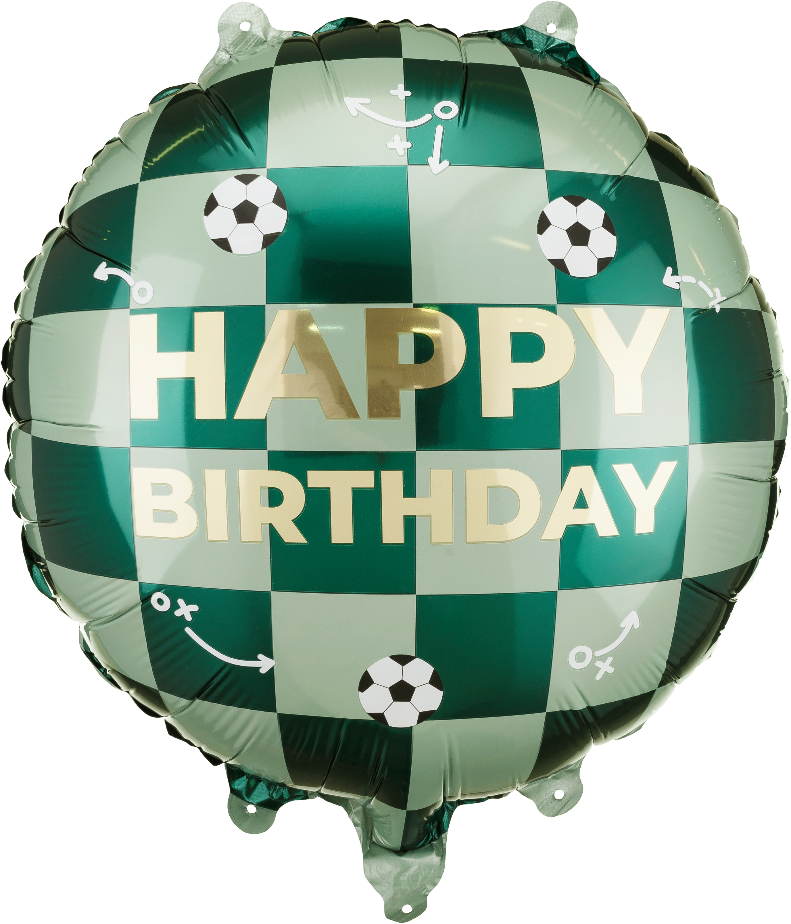 photo PARTYDECO Ballon en plastique 35x35cm FB296 Joyeux anniversaire, ballons