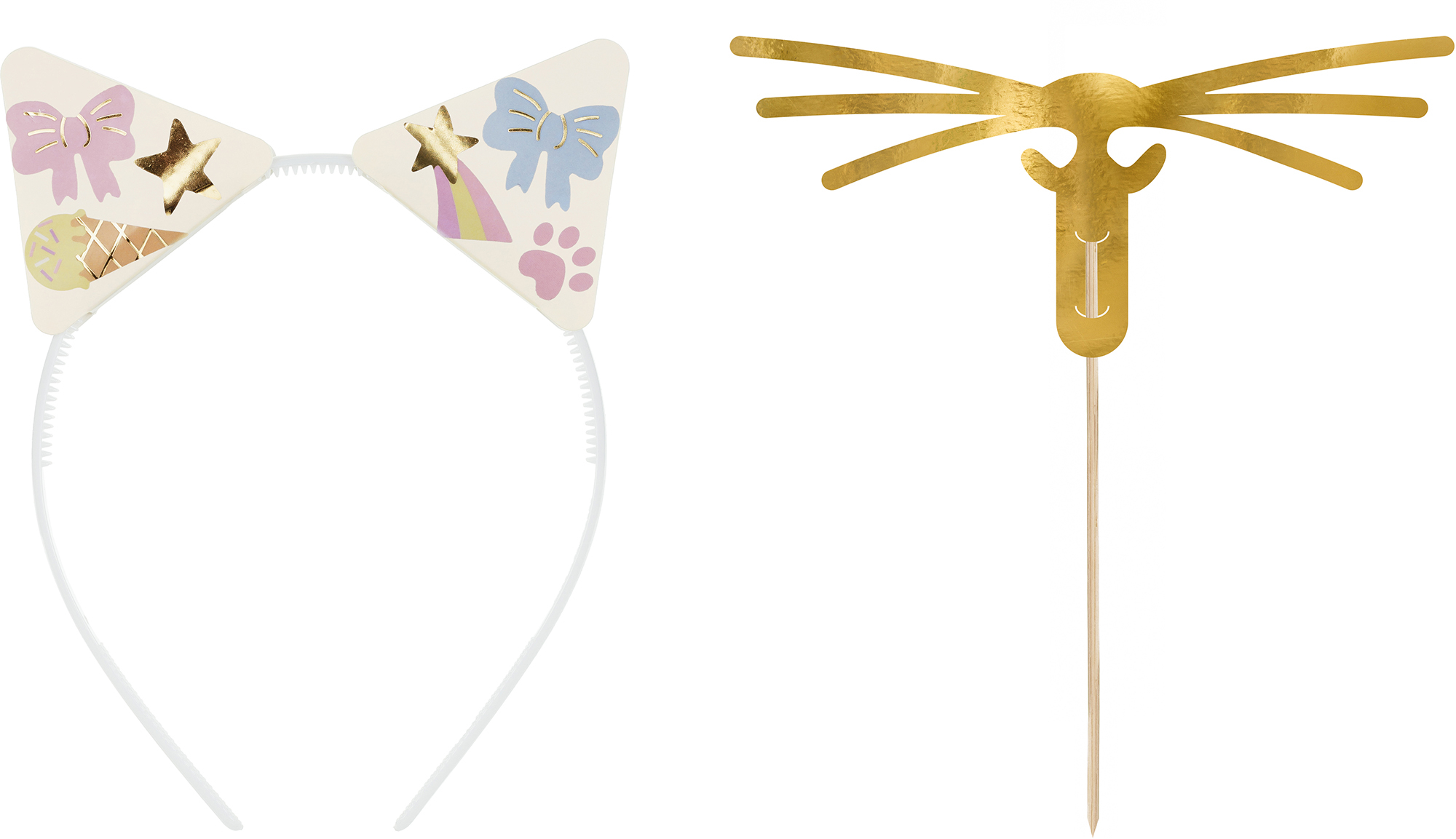 photo PARTYDECO Kit photo OP19 Mélange de chats 5 pièces