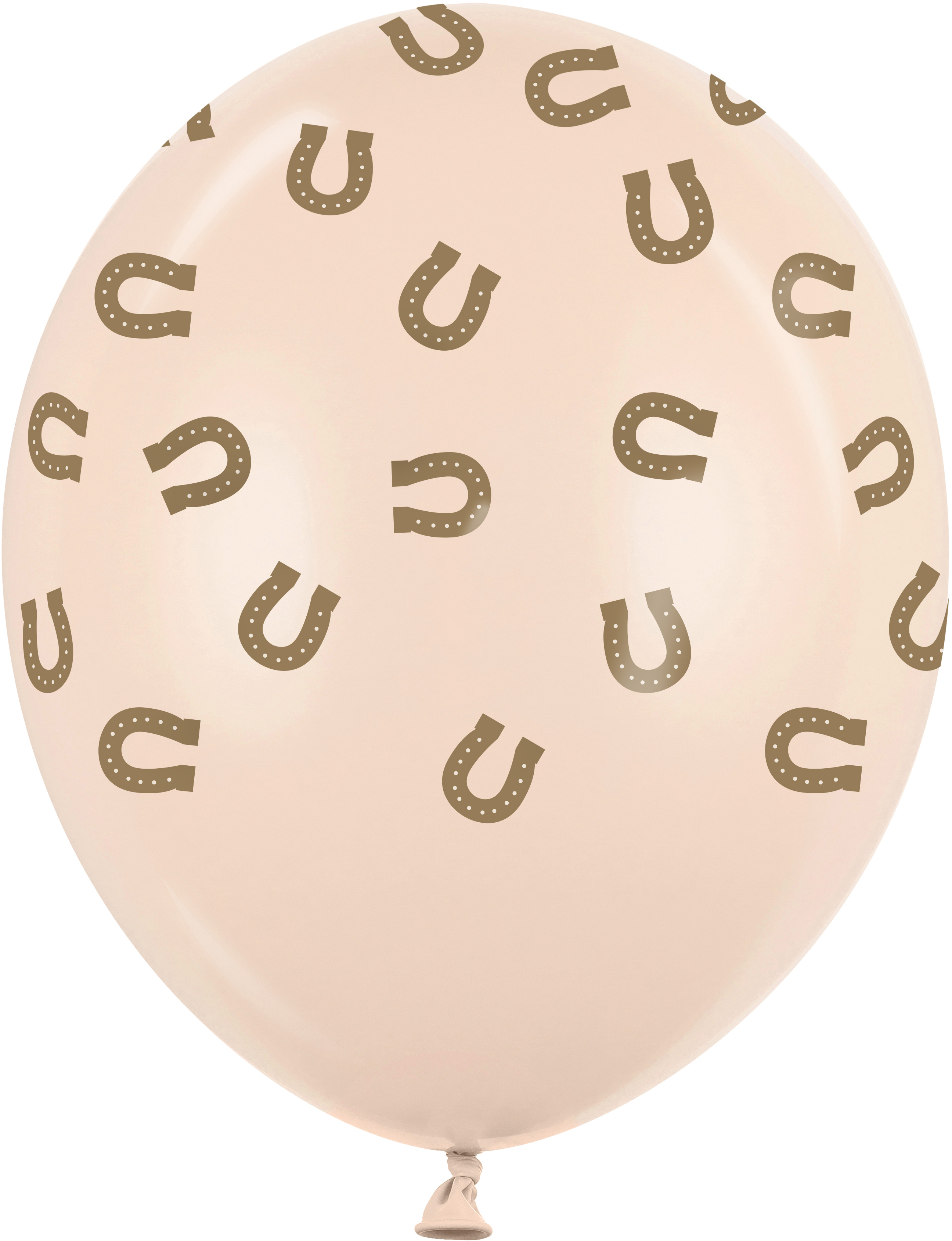 photo PARTYDECO Ballons 30cm SB14P3440226 Fer à cheval 6 pièces