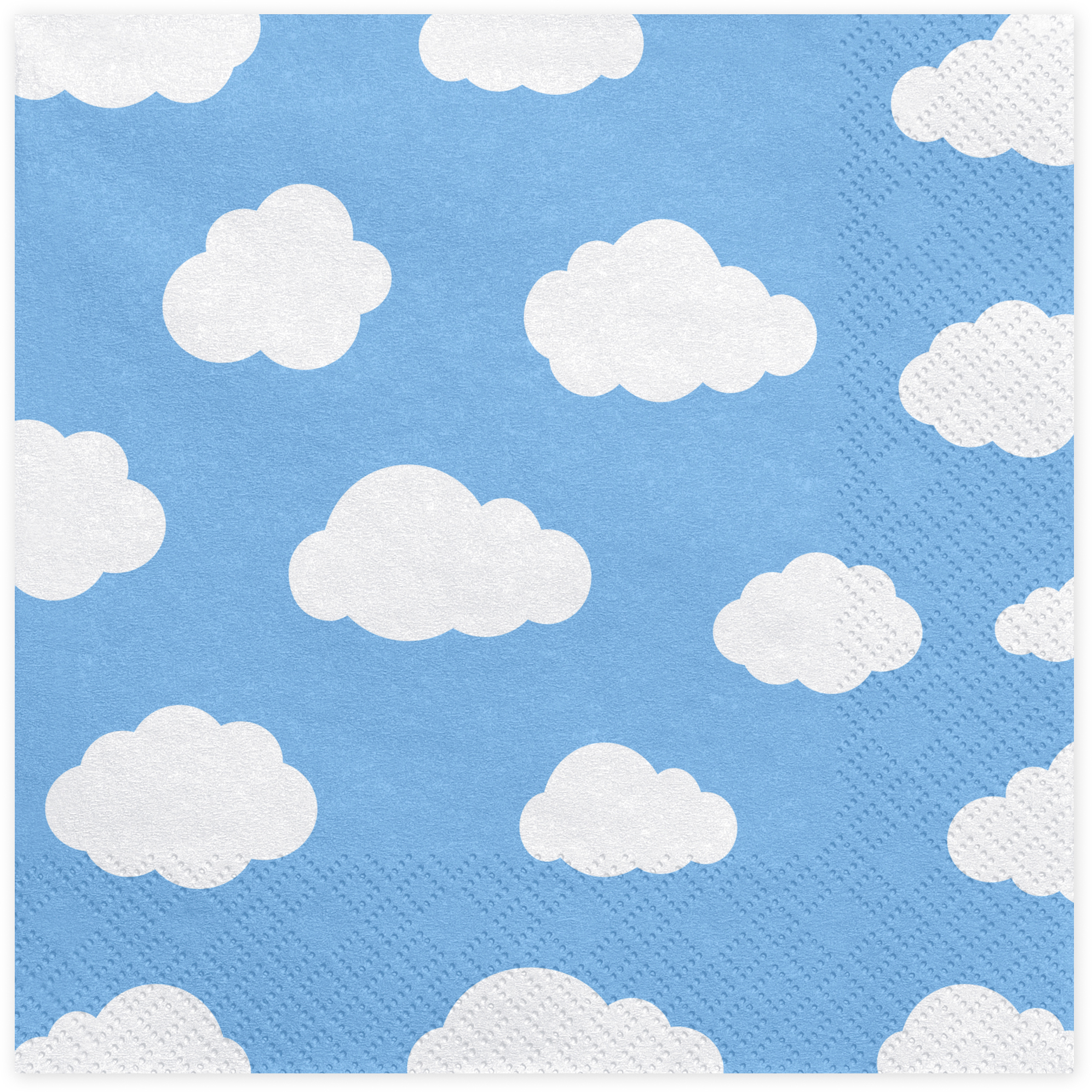 photo PARTYDECO Serviettes 33x33cm SP33-14 Avion 20 pièces