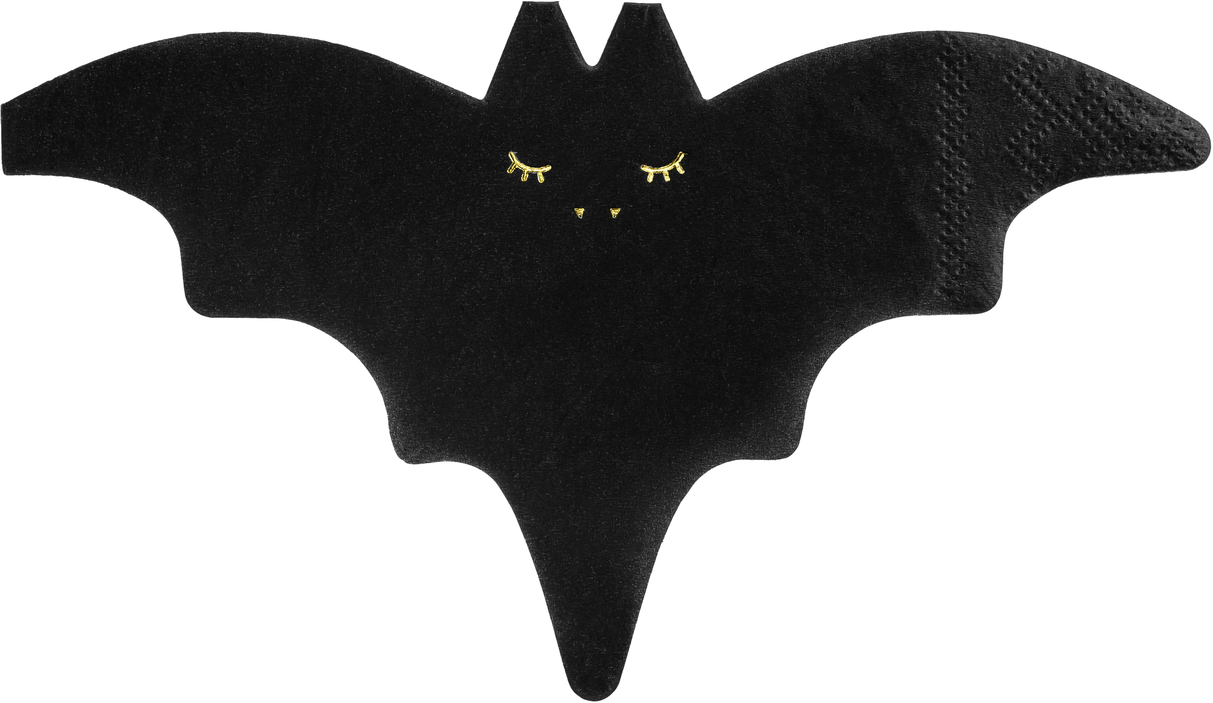 photo PARTYDECO Serviettes 16x9cm SPK6 Chauve-souris 20 pièces