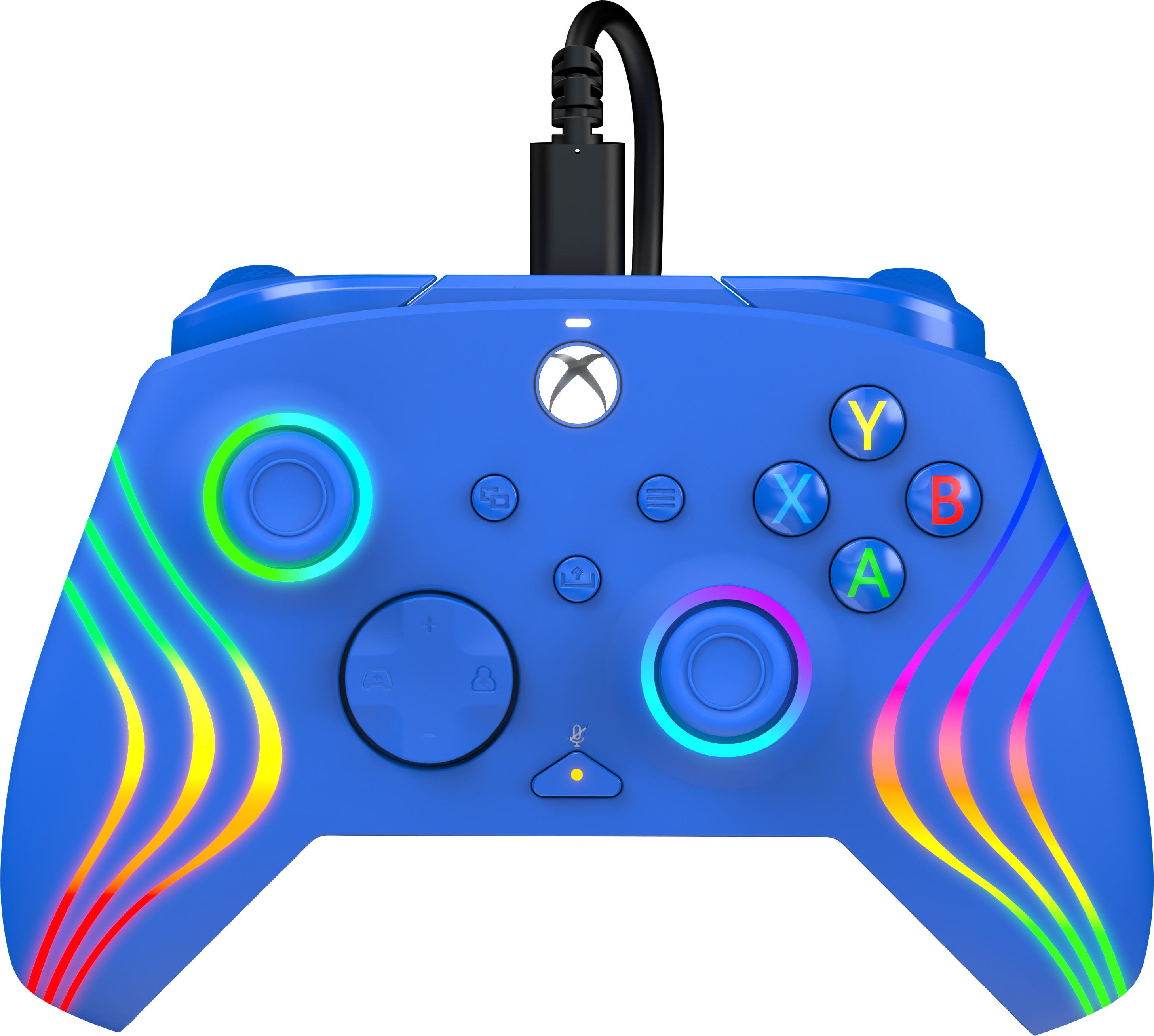 PDP Afterglow WAVE Wired Ctrl 049-024-BL Xbox SeriesX, Blue