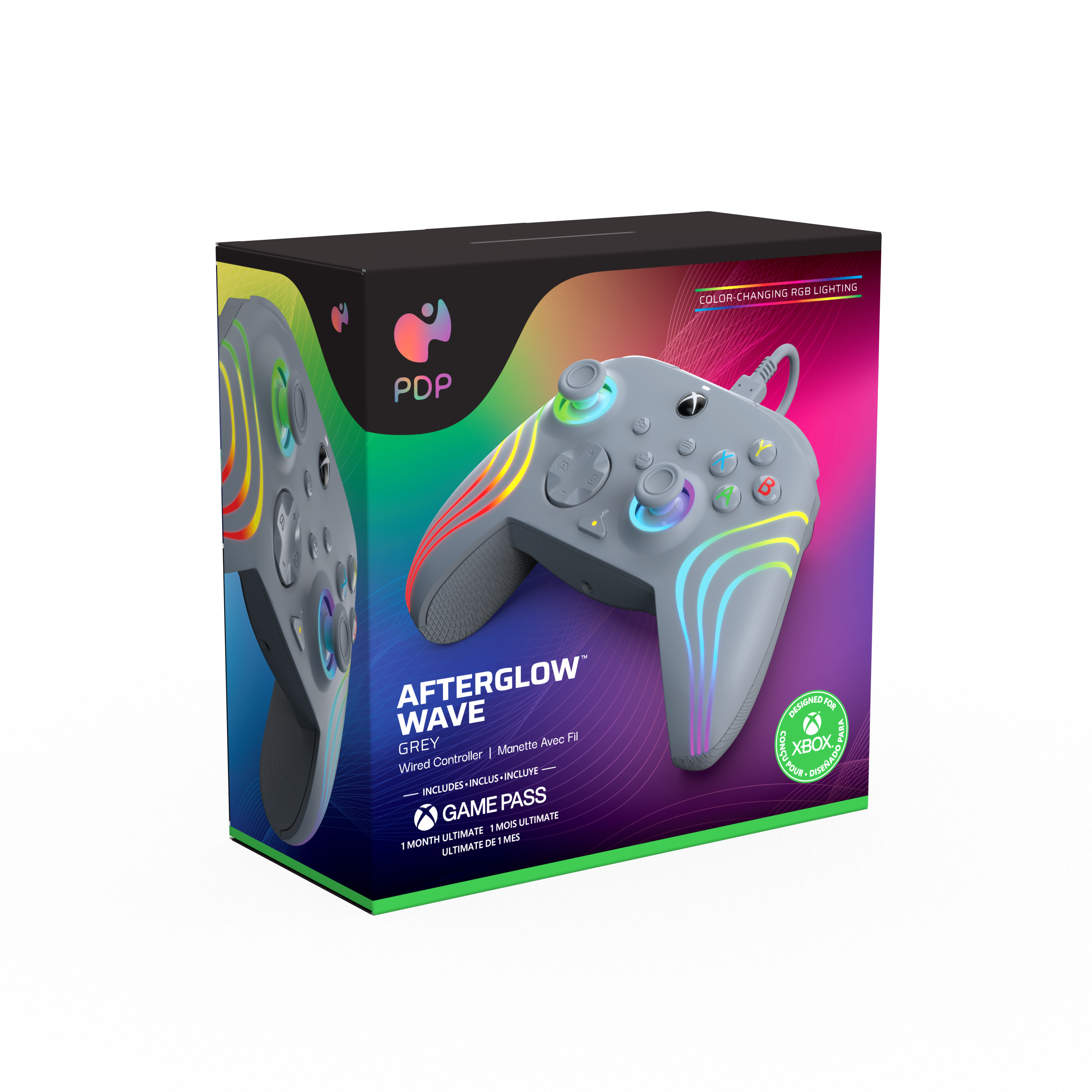 PDP Afterglow WAVE Wired Ctrl. 049-024-GE Xbox SeriesX, Grey