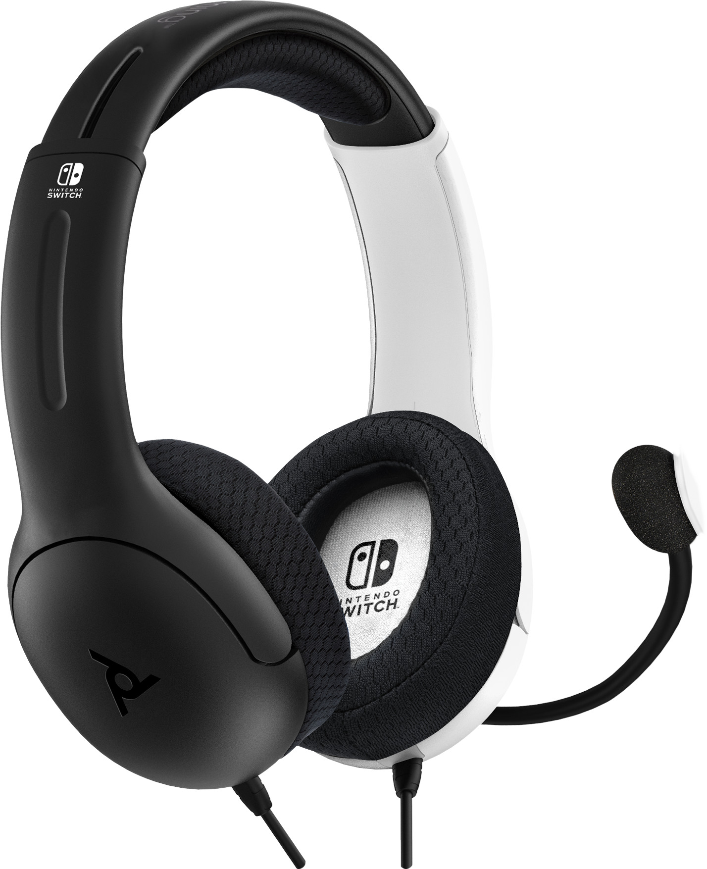 PDP LVL40 Wired Headset 500-162-BW-EU Black/White for NSW