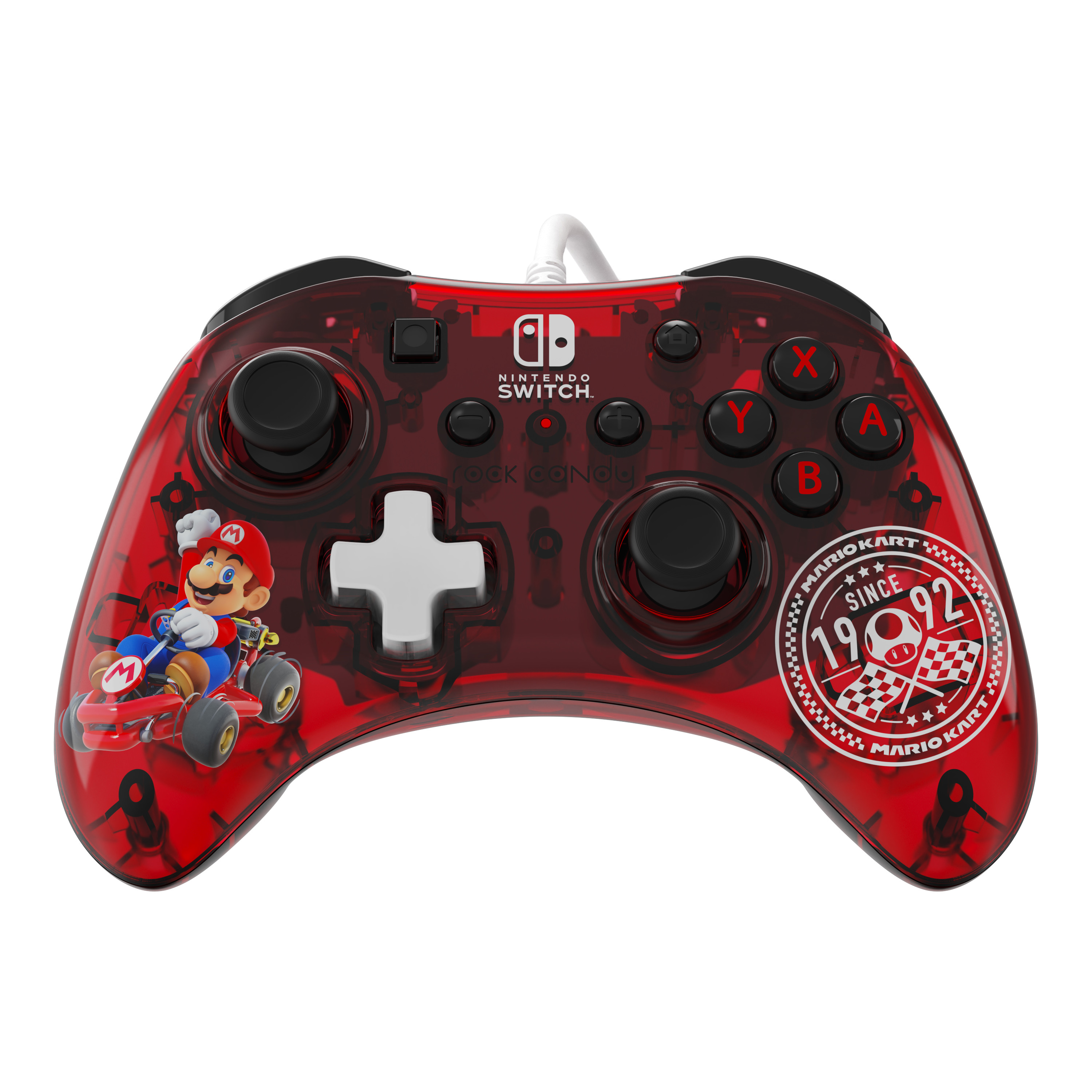 PDP Rock Candy Wired Controller 500-181-MAKT NSW, Mario Kart