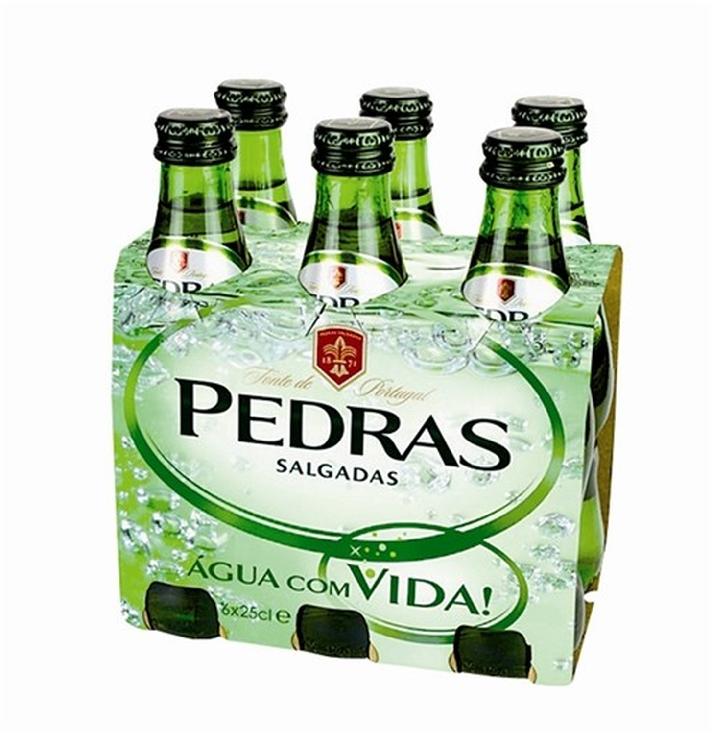 photo PEDRAS Eau minérale gazéifié P­AV310 25cl, 6 pcs.