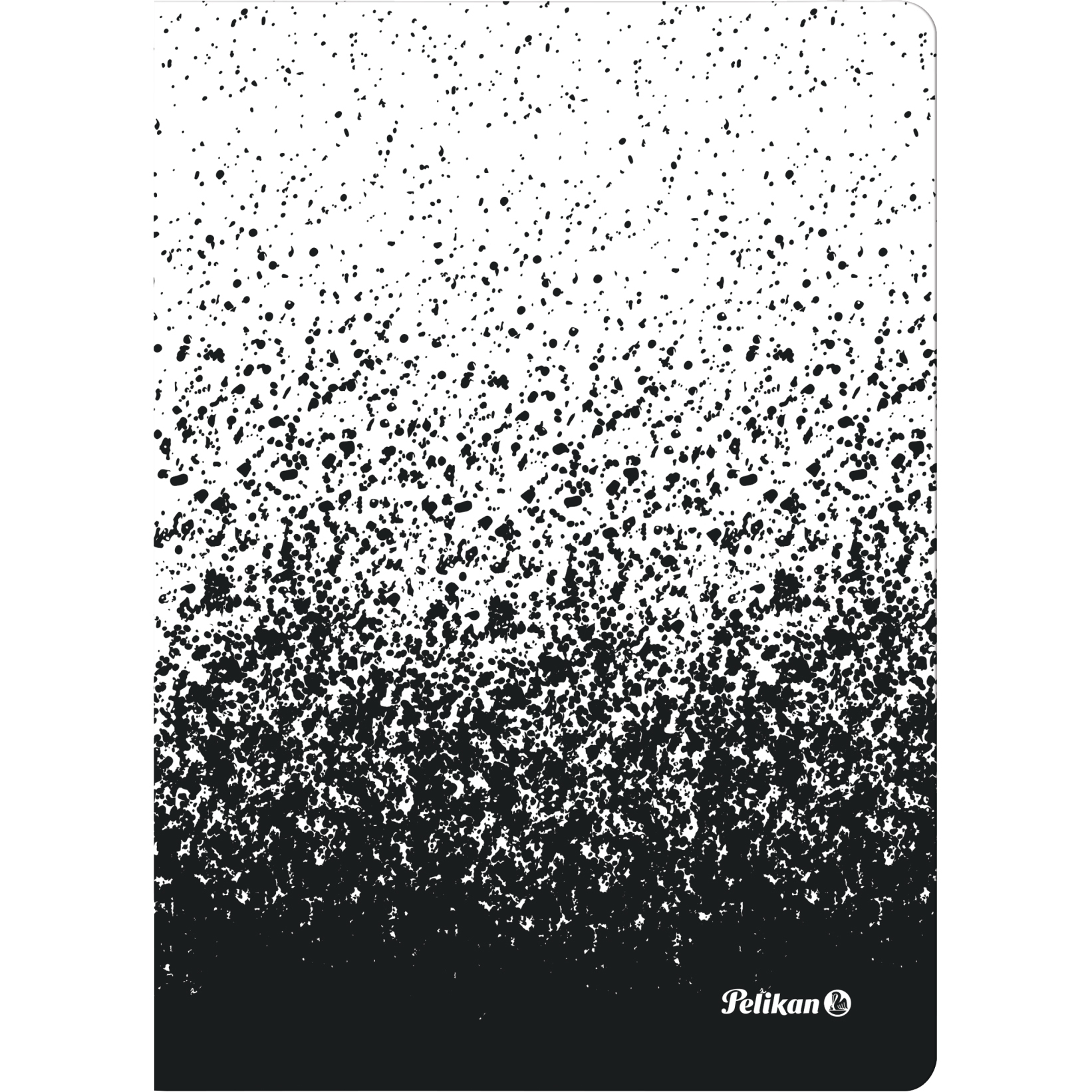 photo PELIKAN Carnet A5 300002306 quadrillé noir/blanc
