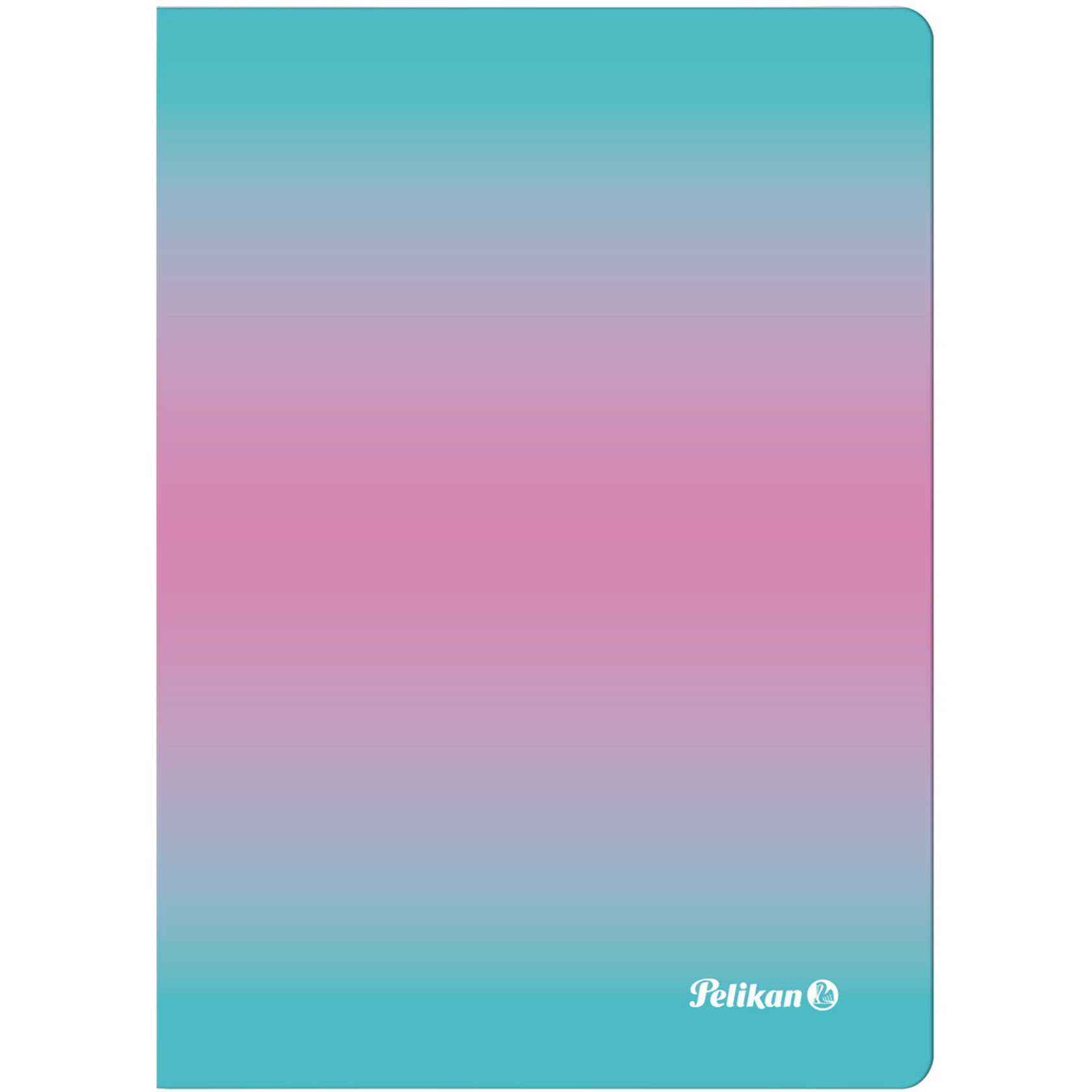 photo PELIKAN Carnet A6 300002311 quadrillé menthe/rose