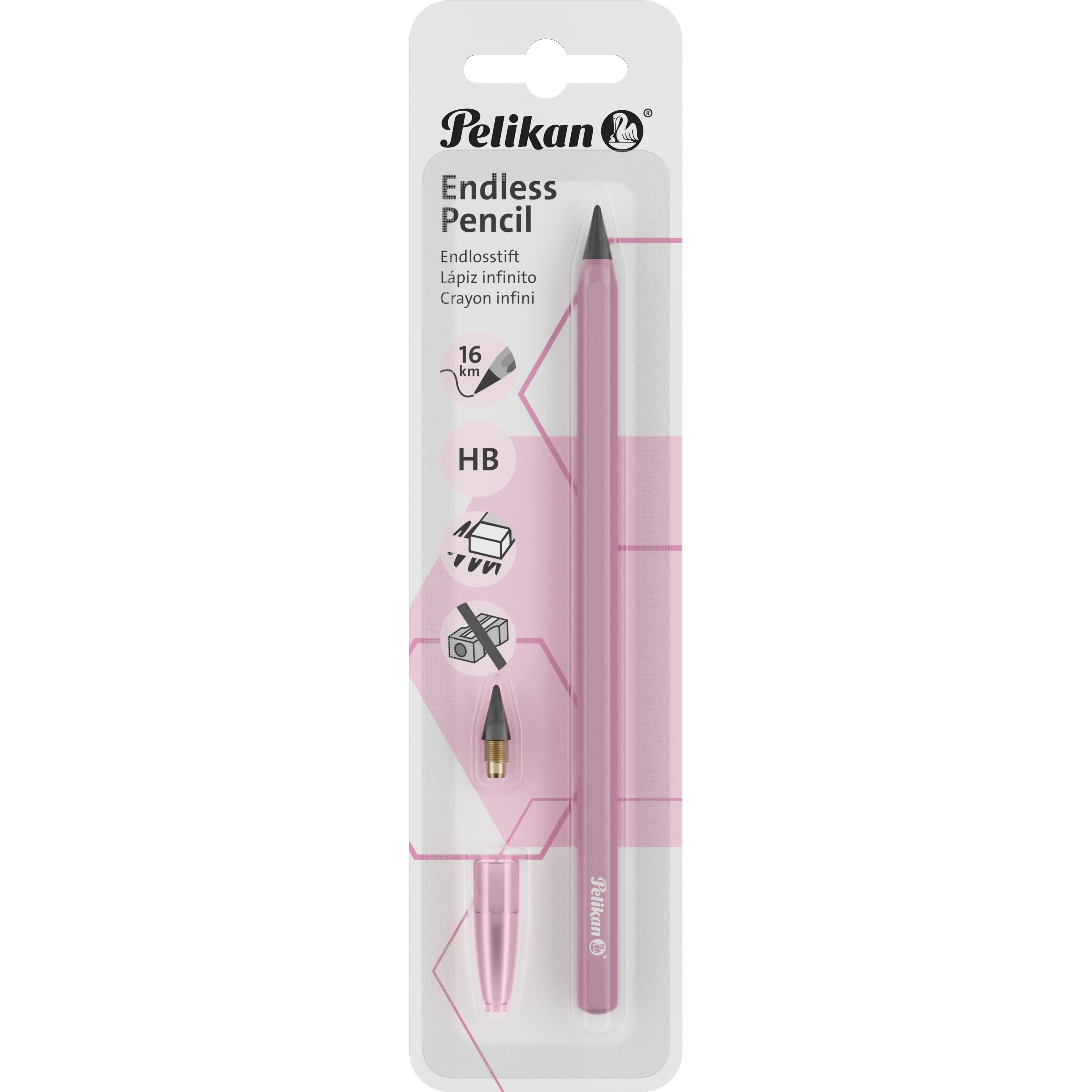 photo PELIKAN Crayon Endless HB 400207698 pink