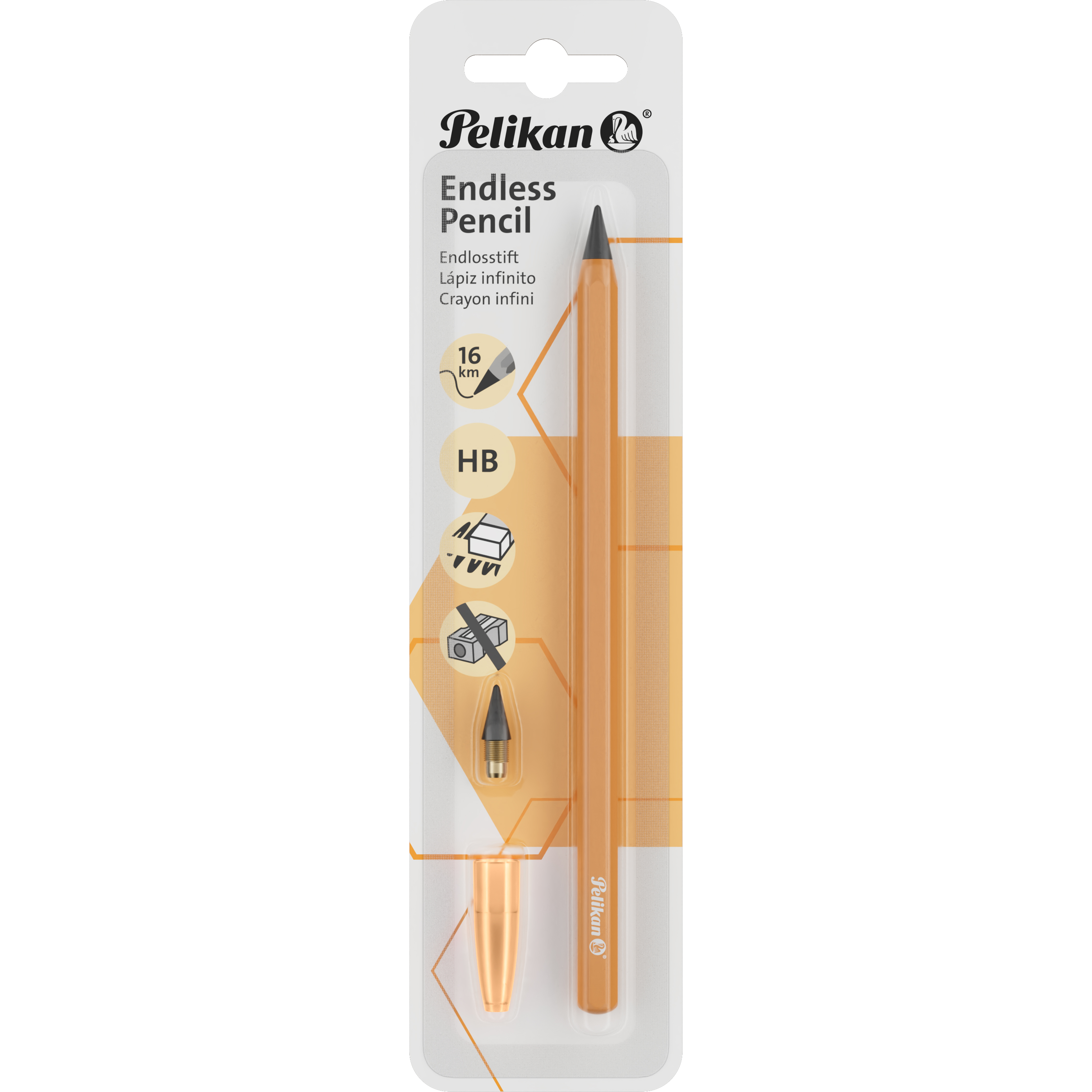 photo PELIKAN Crayon Endless HB 400207699 amber