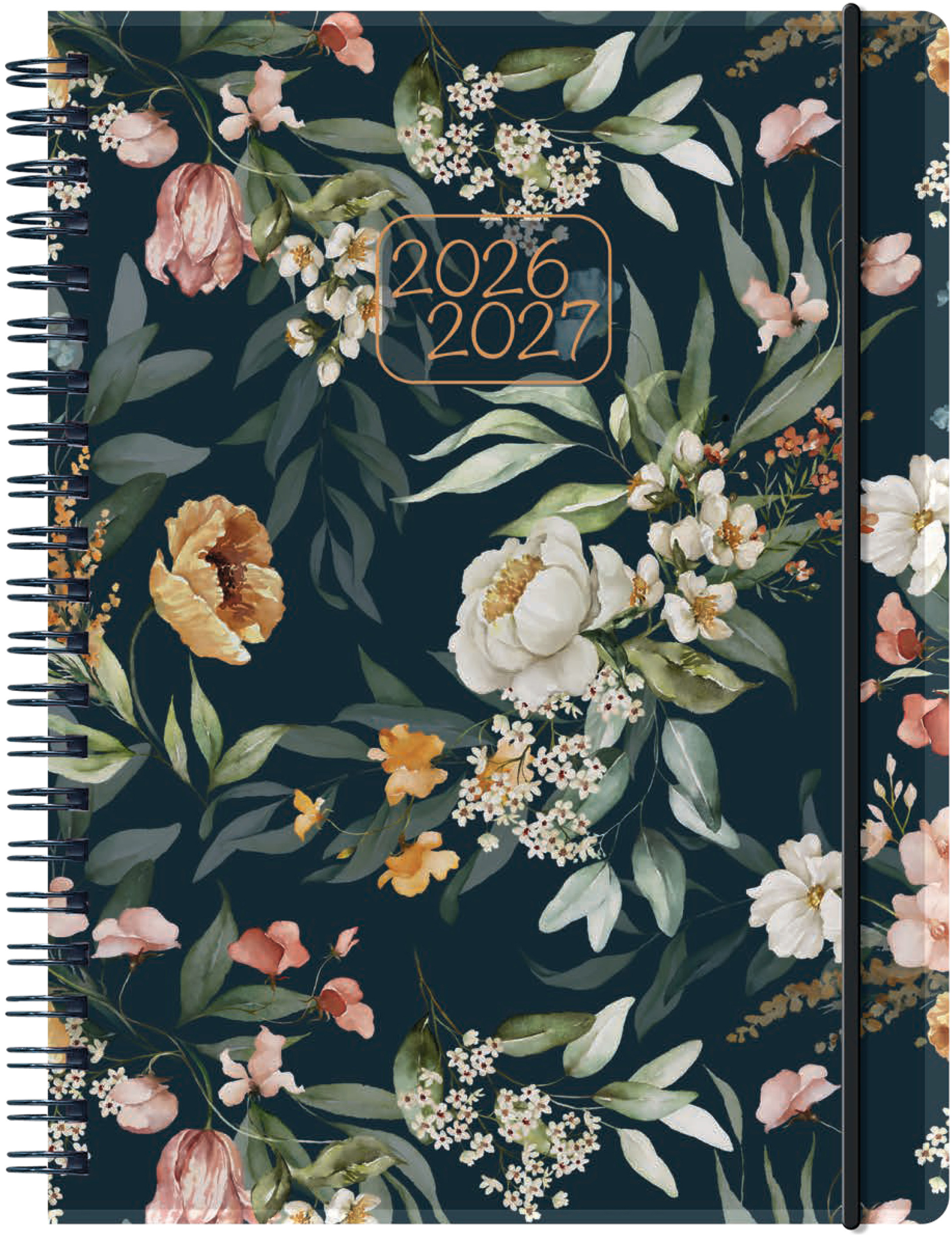 photo PELIKAN Agenda Scolaire Flowers 26/27 400210739 1S/2P 15.5x19.9cm
