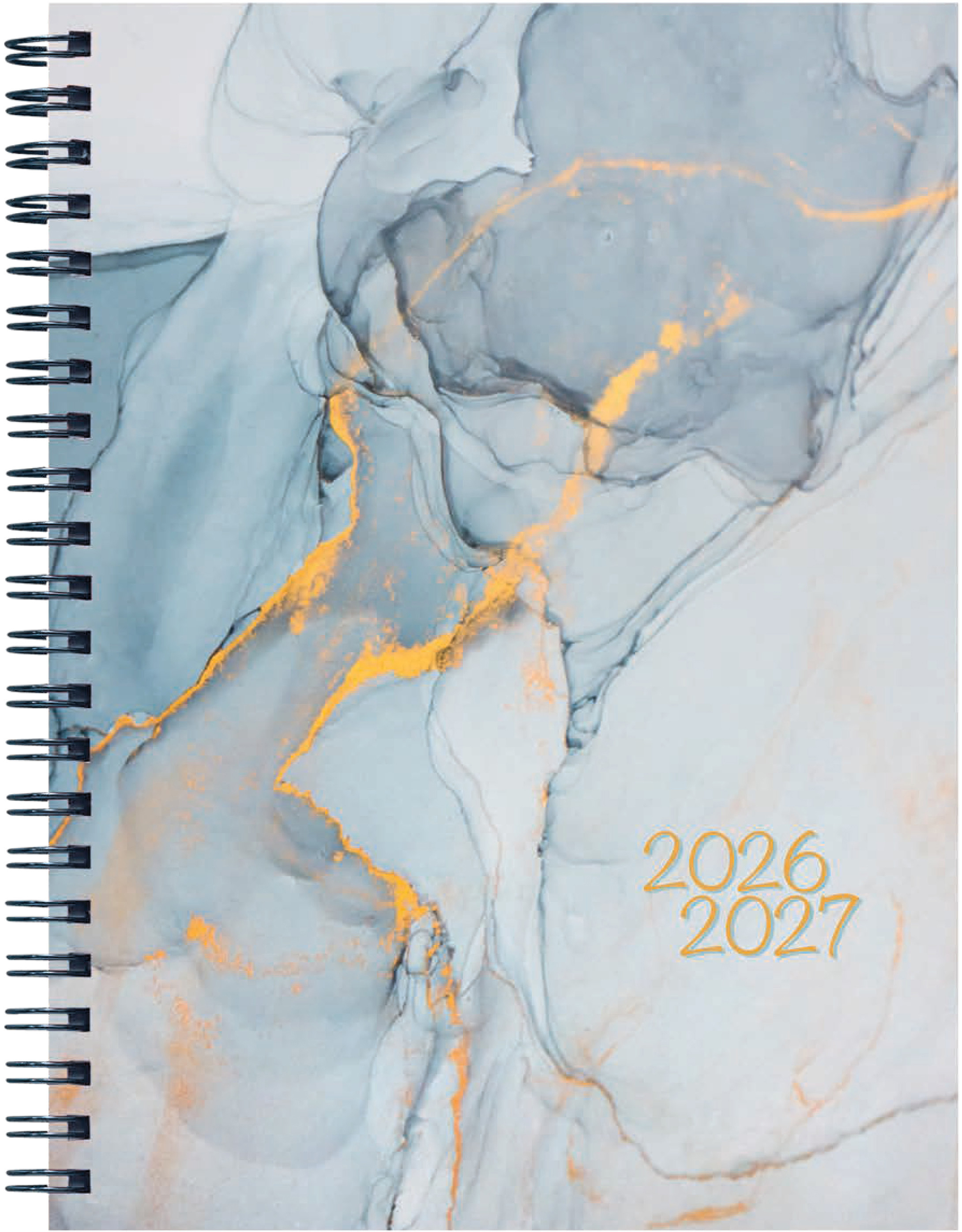 photo PELIKAN Agenda Scol. Marble grey 26/27 400210835 1S/2P 15.5x19.9cm