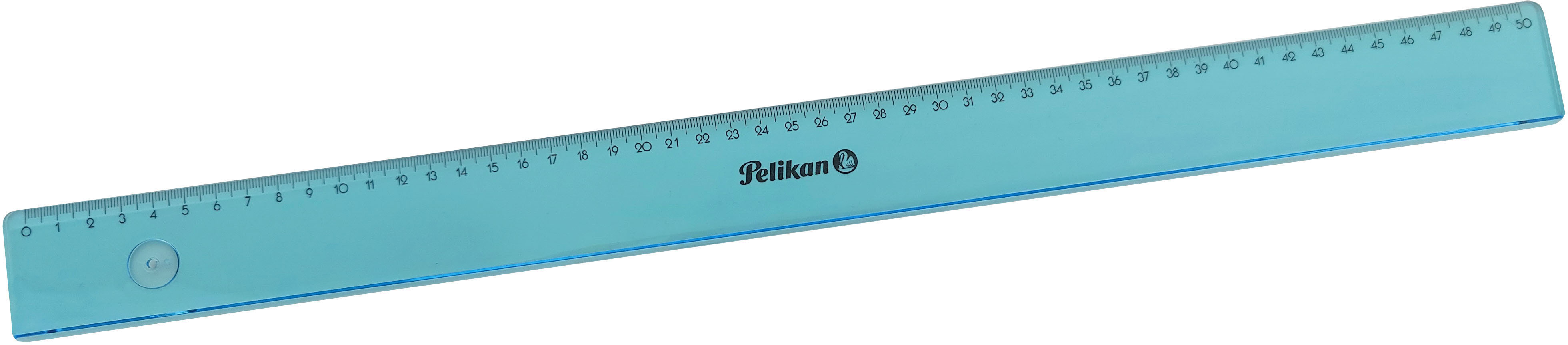 PELIKAN Règle 50cm 7190020 Transparent-bleu Blister