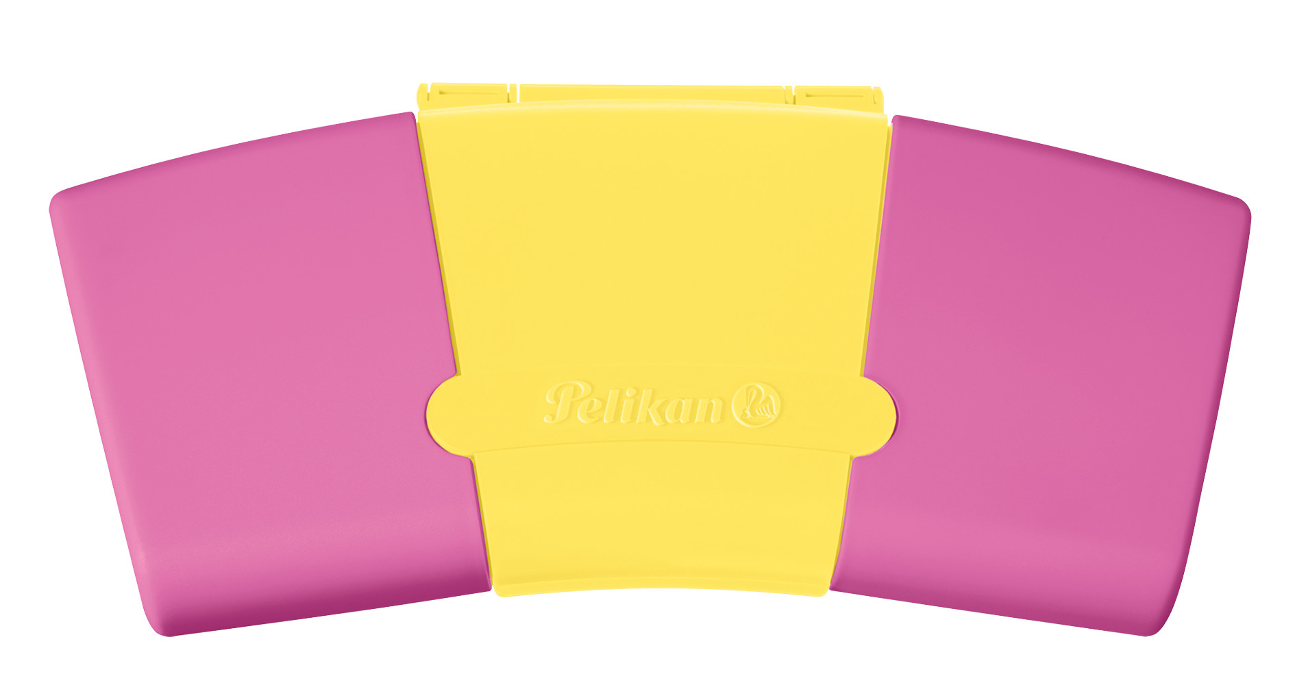 PELIKAN Boîte d.couleurs ProColor 735 724575 12 couleurs, jaune/pink 12 couleurs, jaune/pink