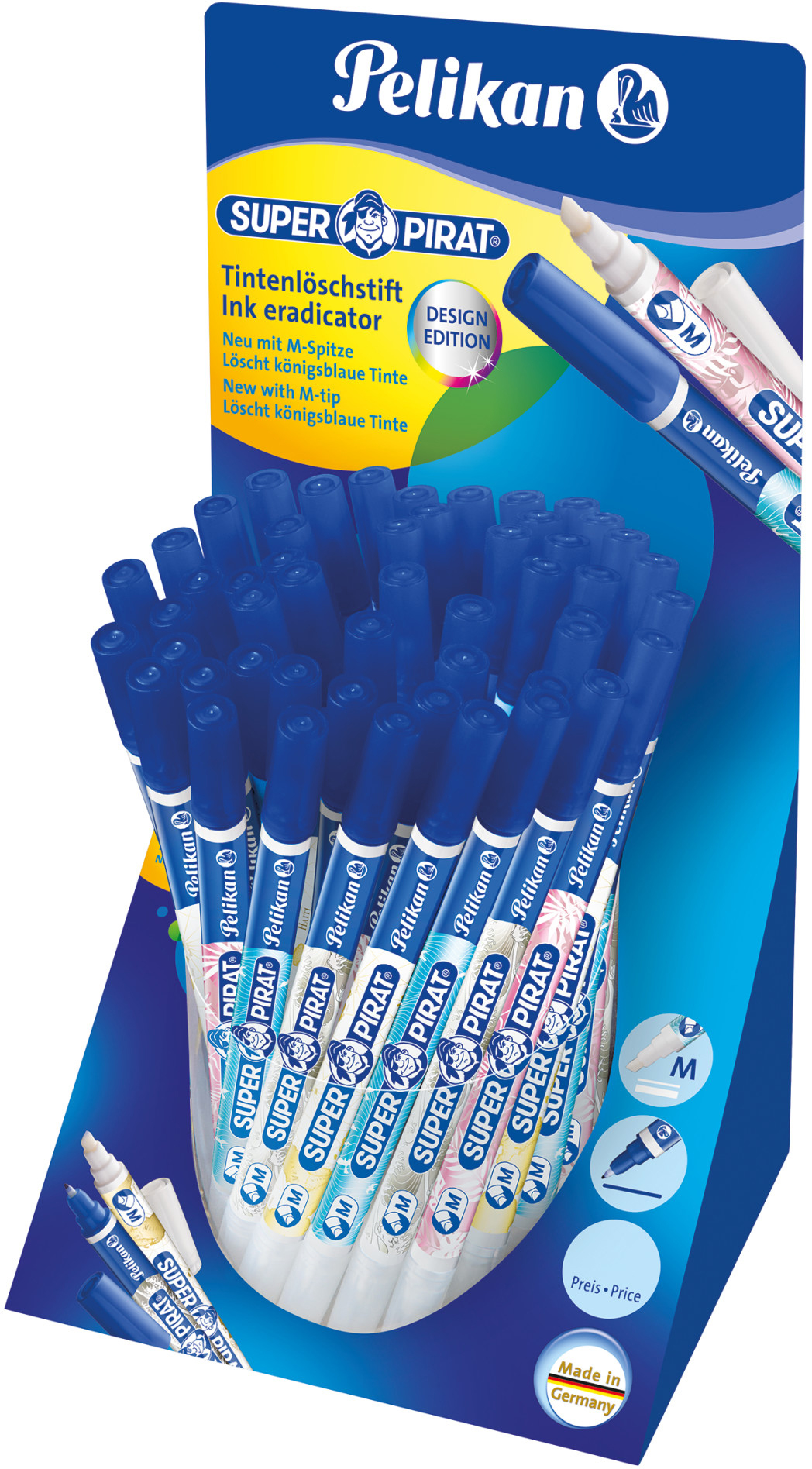 Tintenlöscher Twist Classy M 811569 Super Pirat metallic 50 Stück