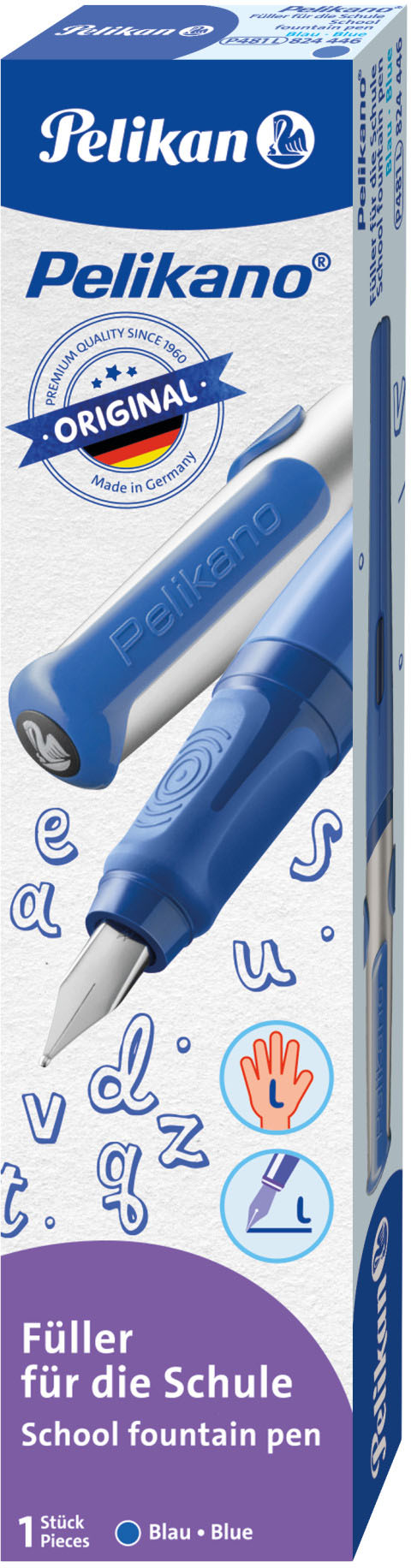photo PELIKAN Stylo Plume Original L 824446 bleu, gaucher