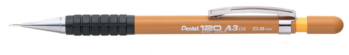 PENTEL Porte-mines 0,9mm A319-Y ocre ocre