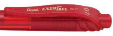 PENTEL Roller EnerGel X 0.7mm BL107-BX rouge