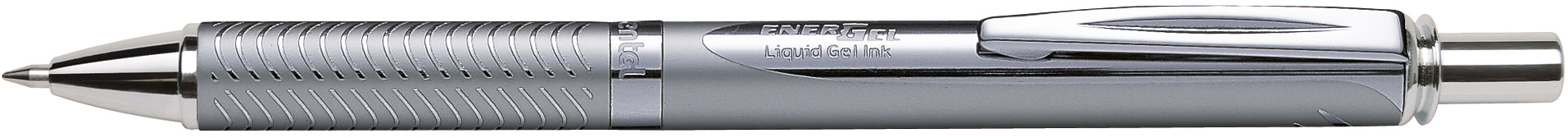 photo PENTEL EnerGel Roller Sterling 0,7mm BL407-C argent, encre bleu