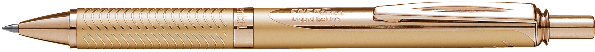 photo PENTEL EnerGel Roller Sterling 0,7mm BL407X-C or, encre bleu