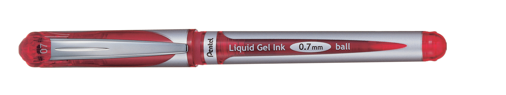 PENTEL Encre gel Energel Liquid 0.7mm BL57-BO rouge