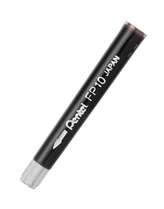 PENTEL Pocket Brush refill FP10-AO noir 4 pcs.