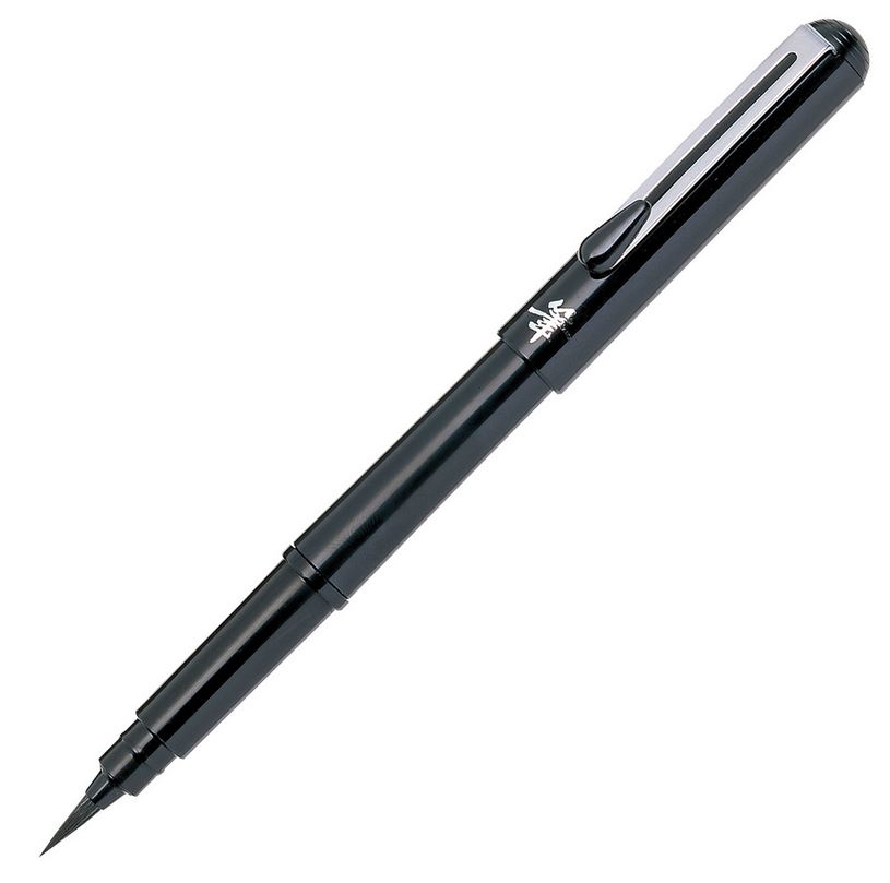 PENTEL Pocket Brush Pen GFKP3-AO noir noir