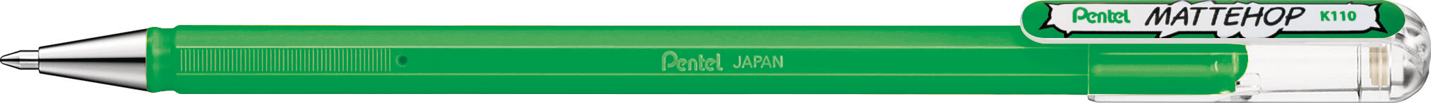 PENTEL Roller en gel Mattehop K110-VDX Mattehop vert