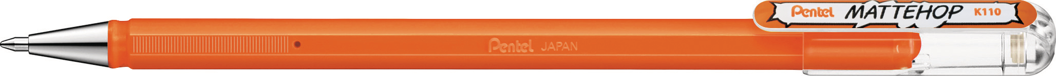 PENTEL Roller en gel Mattehop K110-VFX Mattehop orange