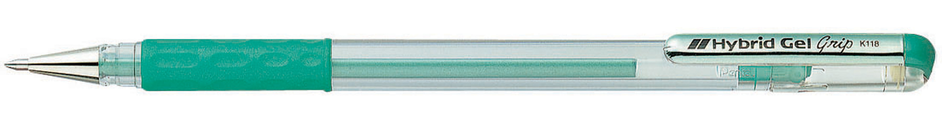 PENTEL Roller Hybrid 0,8mm K118-MD métalic-vert