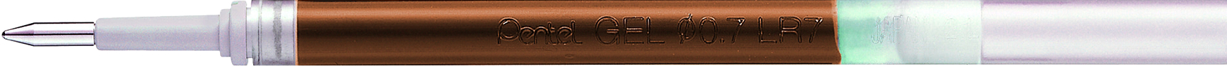 PENTEL EnerGel Mine 0.7mm LR7-EX brun