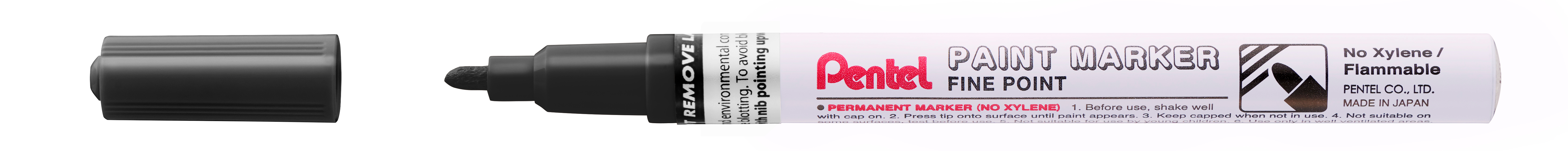 PENTEL Paint Marker 1.5mm MSP10-A noir
