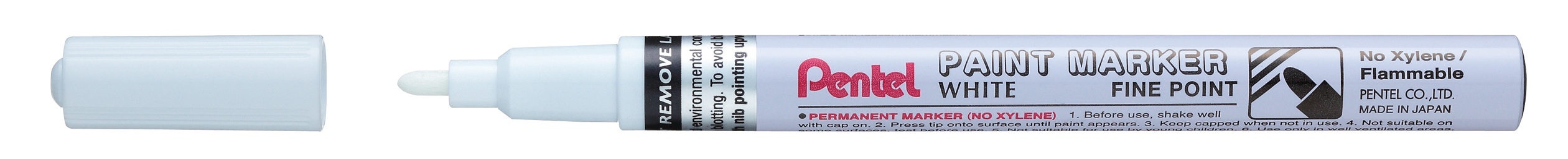 PENTEL Paint Marker 1,5mm MSP10-W blanc