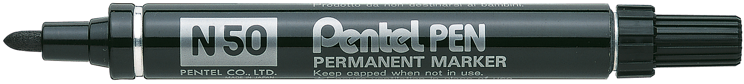 PENTEL Permanent Marker 4,3mm N50-A noir