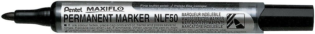 PENTEL Marker Maxiflo 4,5mm NLF50-AO noir