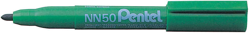PENTEL Marker Green Label 1,5mm NN50-DO vert