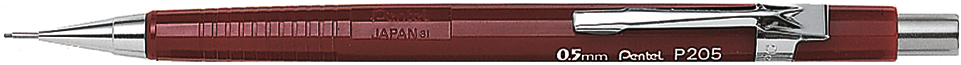 PENTEL Druckbleistift Sharp 0,5mm rot<br>