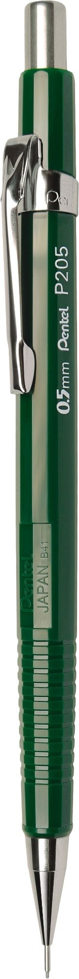 PENTEL Porte-mines Sharp 0,5mm P205-D vert avec gomme