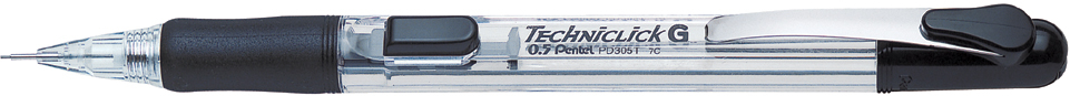PENTEL Porte-mines Techniclick 0,5mm PD305T-A noir