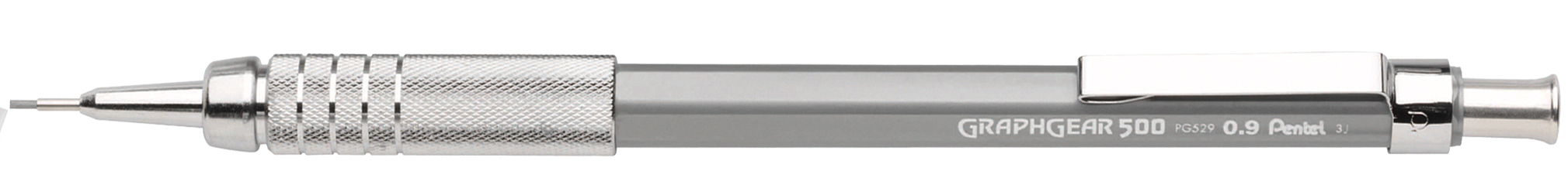 PENTEL Druckbleistift New Graphgear 520 0.9mm grau<br>