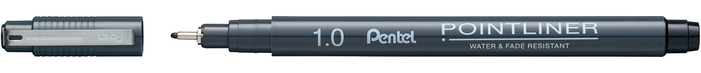 PENTEL Fineliner Pigment 1.0 mm S20P-10A POINTLINER, noir
